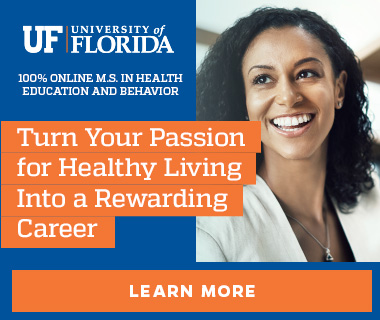 Advertisement University of Florida Turn Your Passion for Healthy Living Into a Rewarding Career