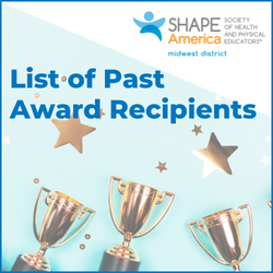 View the Midwest District List of Past Award Recipients