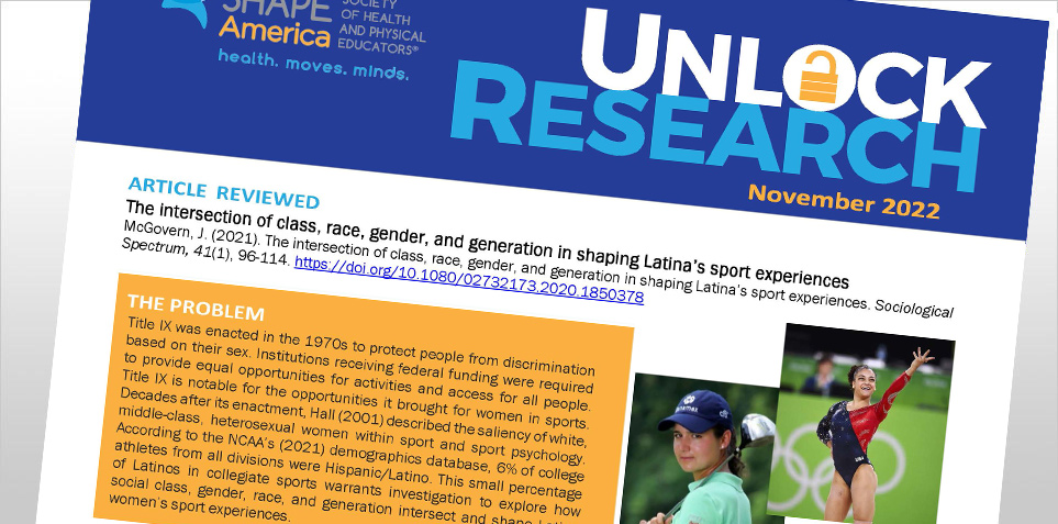 This Month's Research Highlight in UnLock Research